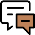 Speech bubble icon